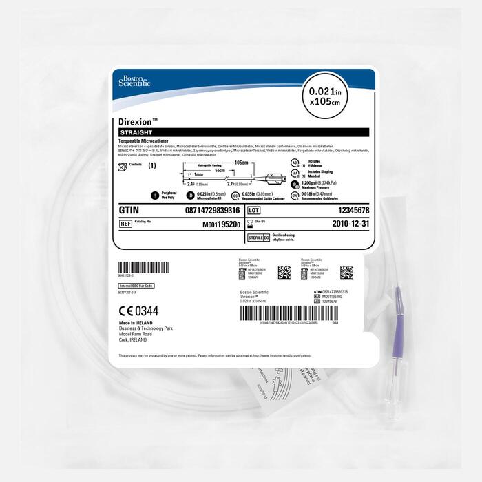 Direxion Torqueable Microcatheters