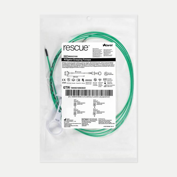 Rescue™ Alligator Grasping Forceps - box of 5