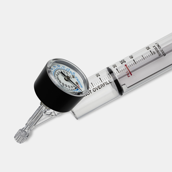 Alliance II Single-Use Syringe / Gauge Assembly, BX/5