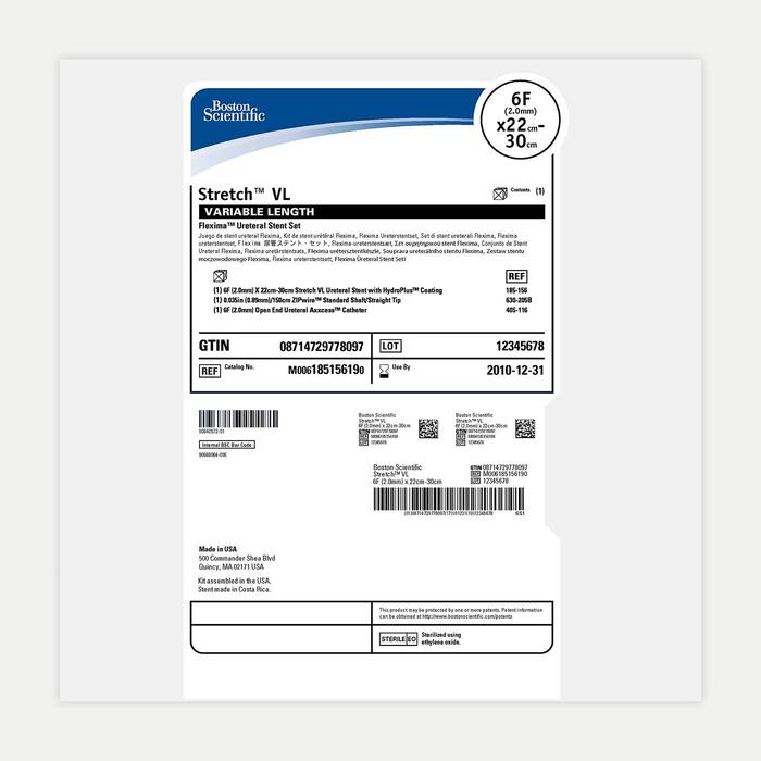Stretch VL Flexima Ureteral Stent Set