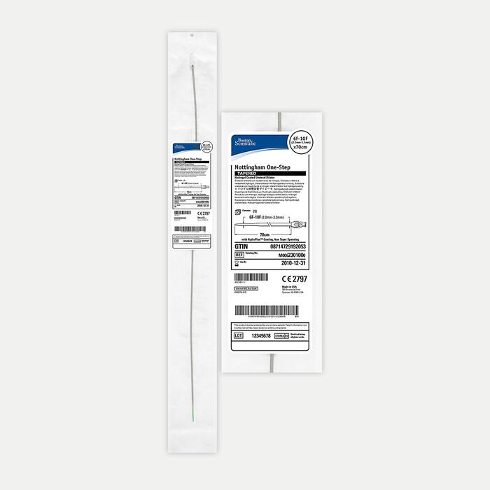 Nottingham One-Step Hydrogel Coated Ureteral Dilator