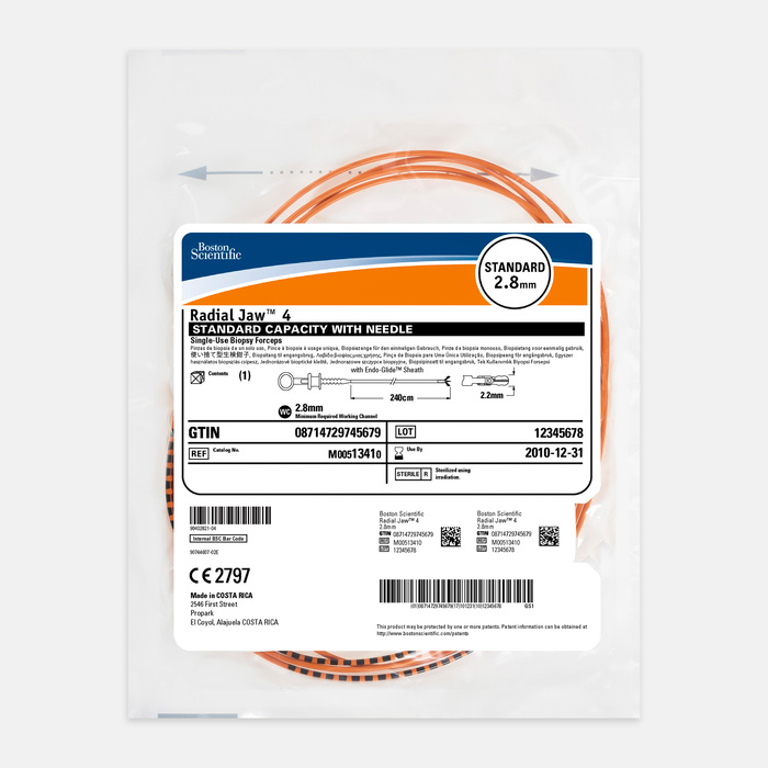 Radial Jaw 4 SC 240cm W/NDL, BX/5