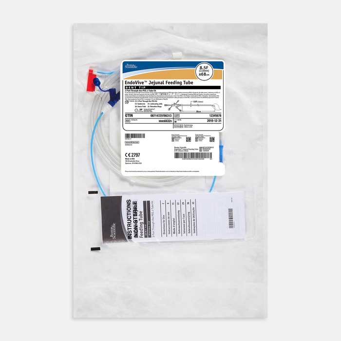 8.5Fr TTP Jejunal Feeding Tube, Bent