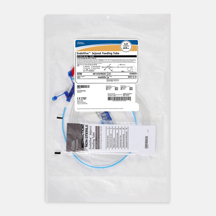 8.5Fr TTP Jejunal Feeding Tube, Pigtail