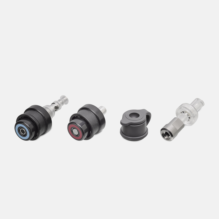 OrcaPod: Orca, Sterile Single Use Air/Water and Suction Valves, Seal Biopsy Valve and Hydra Water Jet Connector, BX/50