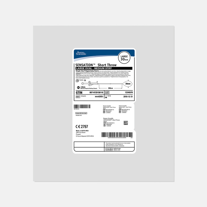 Sensation™ Large Oval - MED STIFF, BX/5